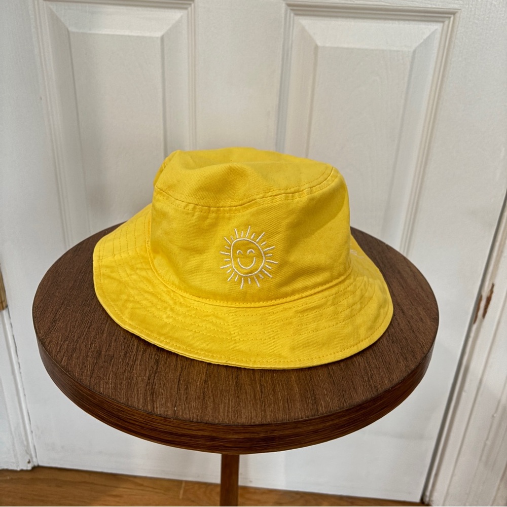 Yellow Supergoop Bucket Hat